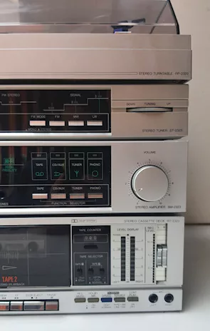 Hi-Fi giradischi Sharp RP SM ST RT (anni 80), modello SM2323, ottimo stato - Foto 4