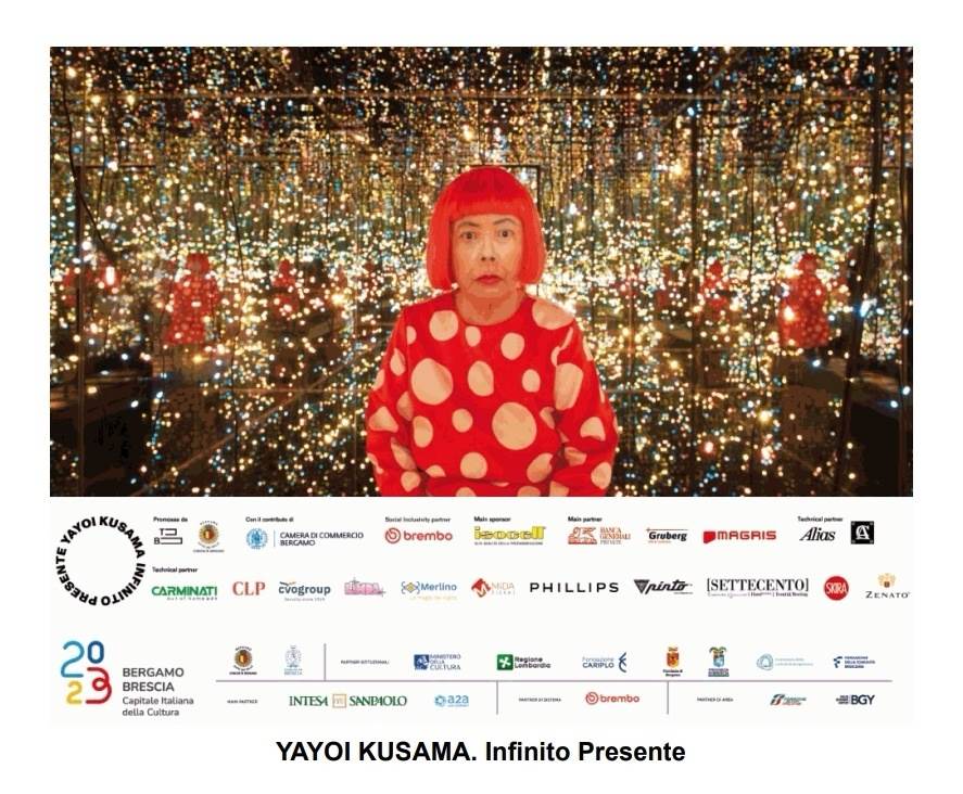 Mostra Bergamo Yayoi Kusama