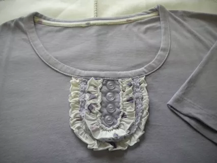 Pigiama Donna tg.L - Pantaloni + Maglietta Maniche Corte, marca Underwear - Foto 3