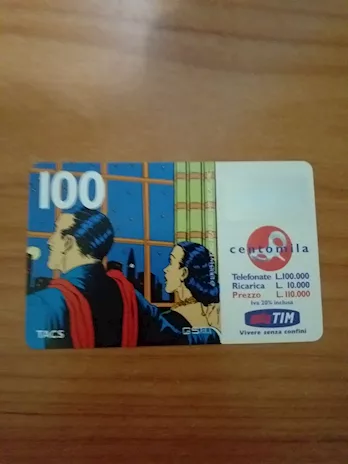 Scheda Tim Ricaricard 100