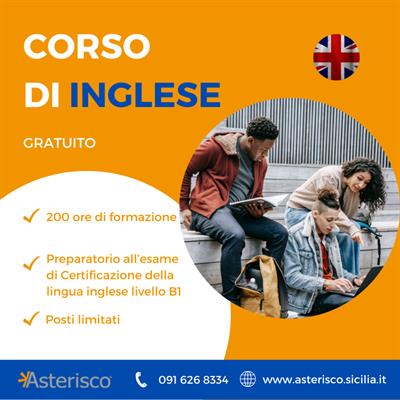 Corso di Inglese Gratuito a Palermo