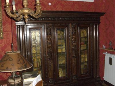 Studio neoclassico in noce - Foto 4