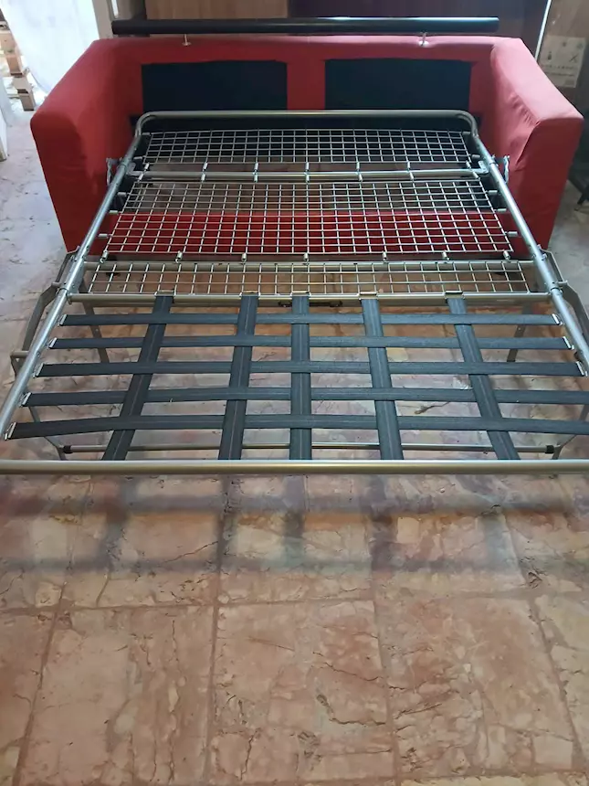 Foto 7Divano letto, colore rosso