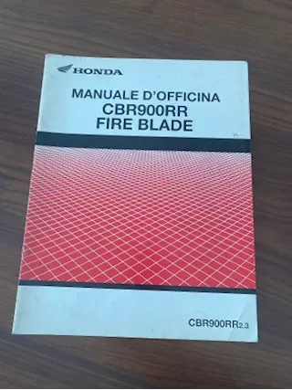 CBR900RR manuale officina manutenzione moto Honda anno 2000, in buone condizioni - Foto 3