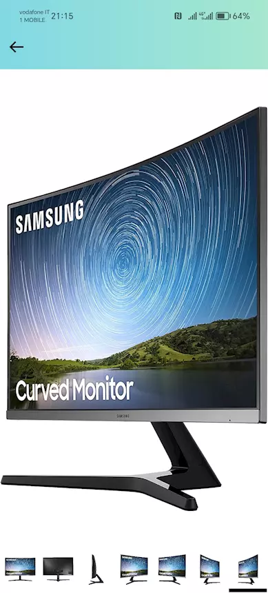 Samsung Monitor Marca Monitor modello LC27R500FHRX