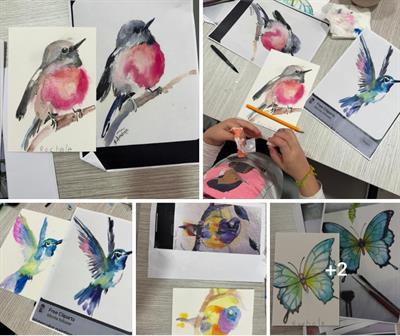 Corso di acquarello pittura