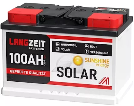 Batteria Solare per camper e caravan