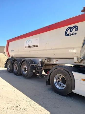 Vasca Menci SA700R, Anno 2011 Semirimorchio, cassone ribaltabile - Foto 3