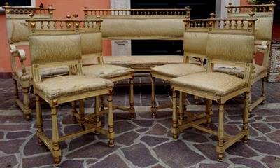 Salotto Luigi Filippo completo