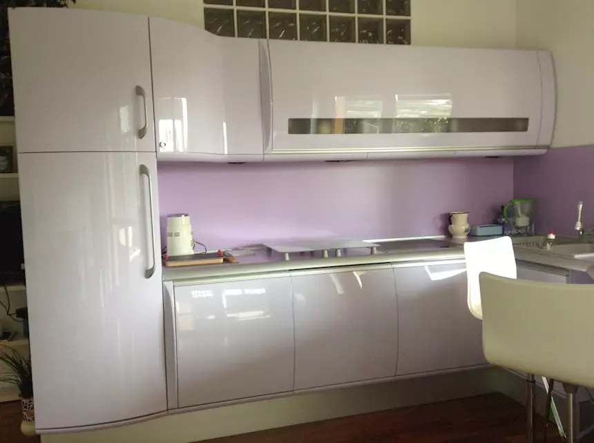 Cucina laccata ed imballata, ottime condizioni