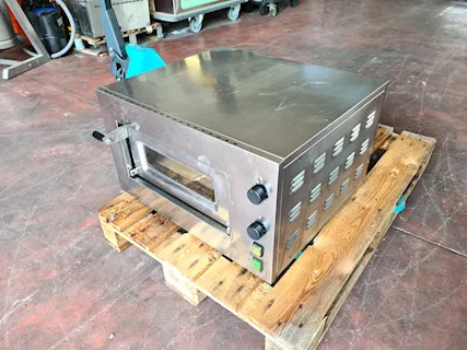 Forno per pizza in acciaio inox usato