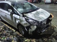Kia Carens 1.7 del 2016 con Danni Parte Anteriore