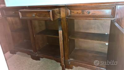 Credenza Antica Piemontese XIX secolo