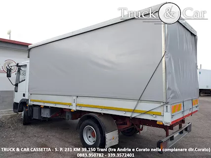 RIF.518 - IVECO EUROCARGO 75 E 14 - CASSONE CENTINATO - 1999 Km 614132 - Anteprima 4