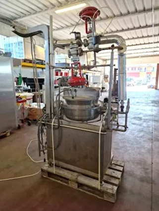 Cuocitore industriale usato a vapore, marca TECNINDUSTRIA - Foto 5