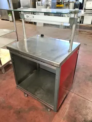 Tavolo servizio gastronomia usato - Foto 3