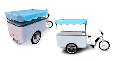 Carrettini cargo bike Street Food