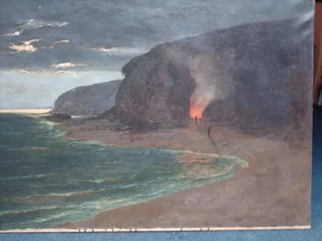 Dipinto olio su tela di Carlo Curcio