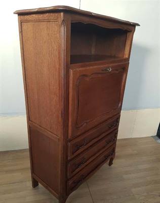 Foto 5 Secretaire in rovere stile luigi XV 900'