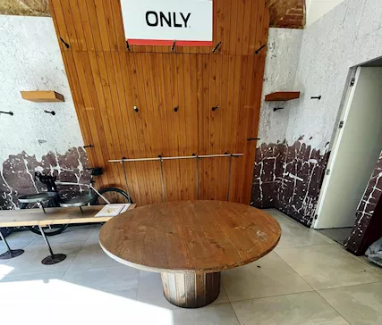Tavolo Tondo Legno 38524, in buone condizioni - Foto 2