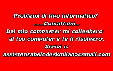 Tecnico per assistenza informatica remota online
