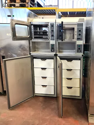Moduli cottura self service per mense usati