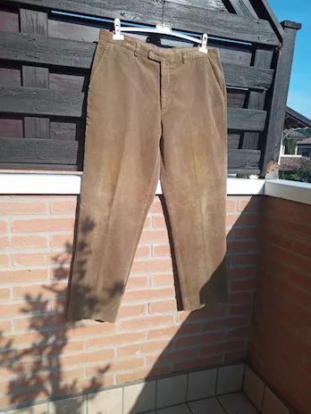 Pantaloni velluto taglia 54