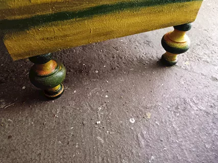 CASSETTIERA ARTISTICA DIPINTA A MANO - Foto 6