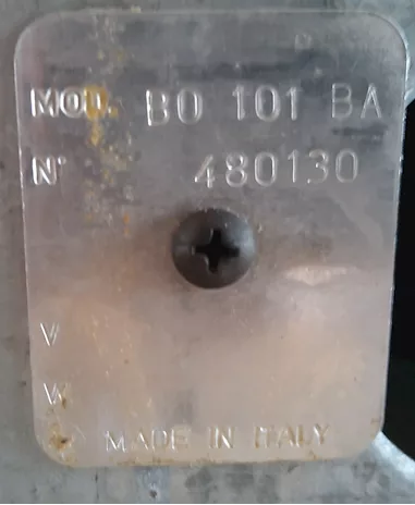 Piano cottura da appoggio Bompani a fuochi a gas GPL o metano, modello robusto - Foto 6