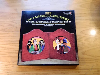 Vinile Puccini, La Fanciulla Del West, Decca, 1977
