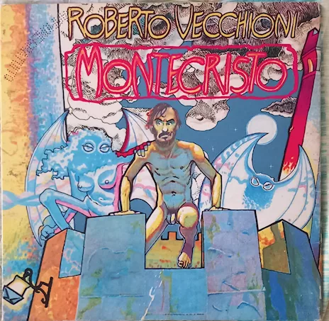 Rarissimo vinile da collezione Montecristo del 1980