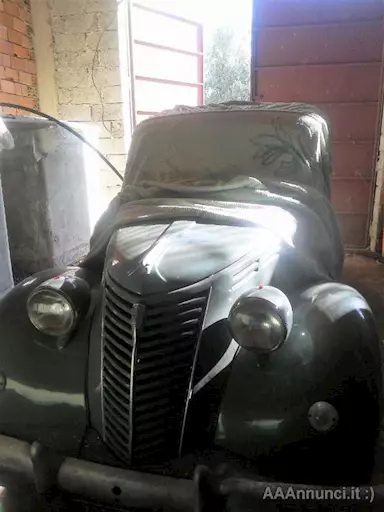 Fiat 1100 E 1951, restaurata e funzionante, iscritta A.S.I.