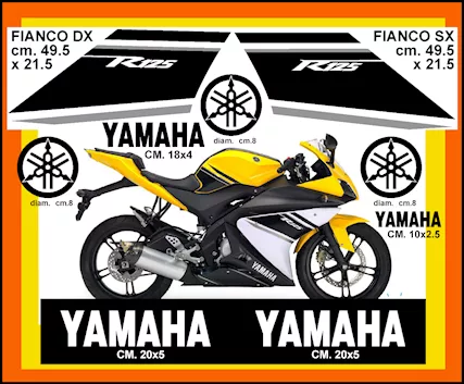 Kit adesivi YAMAHA R-125