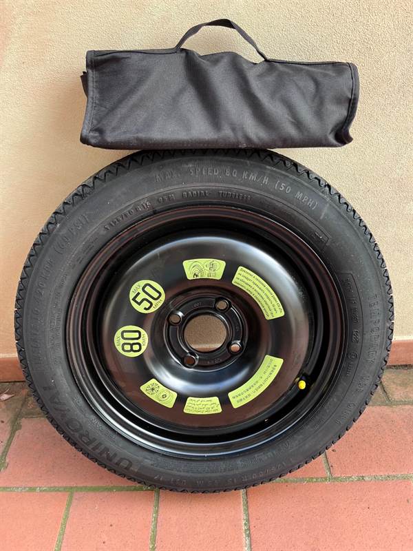 Kit ruotino e cric Peugeot 208 nuova