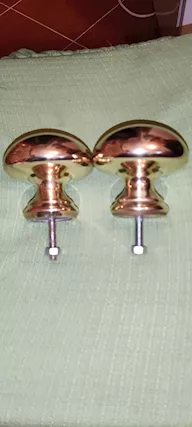 Vendo 2 pomi di ottone, come nuovi - Foto 5