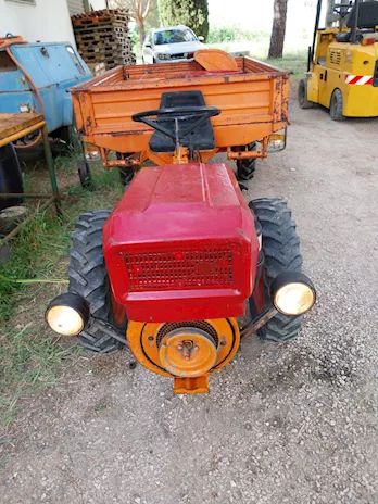 Trattore Valpadana 18 CV 4x4 cassone ribaltabile manuale