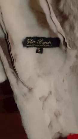 Cappotto in lapin, tipo montone, taglia 50 - Anteprima 3
