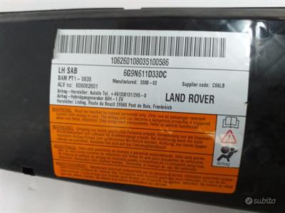 Airbag sedile lato guida Land Rover freelander 2, in ottime condizioni - Foto 6