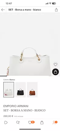 Borsa donna emporio Armani - Foto 6