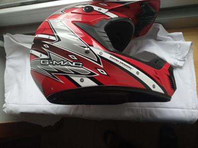 Casco da Motocross taglia XL
