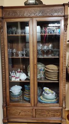 Credenza vetrina antica, in legno - Foto 3