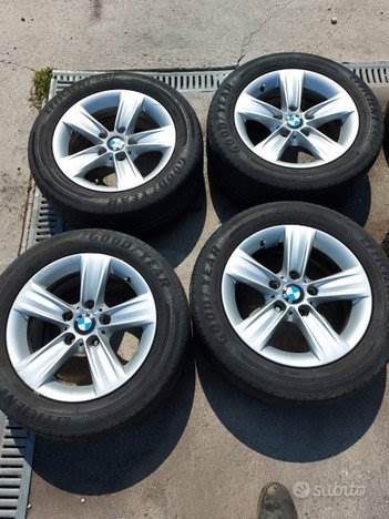 4 cerchi in lega BMW serie 1-2-3-4 - originali
