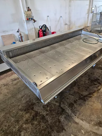 Espositore Inox Prodotti Ittici Refrigerato usato