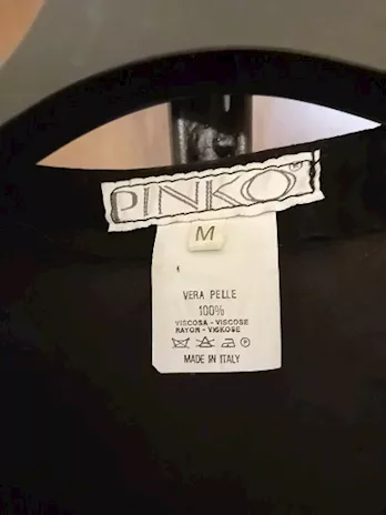 Vestito in pelle marca Pinko