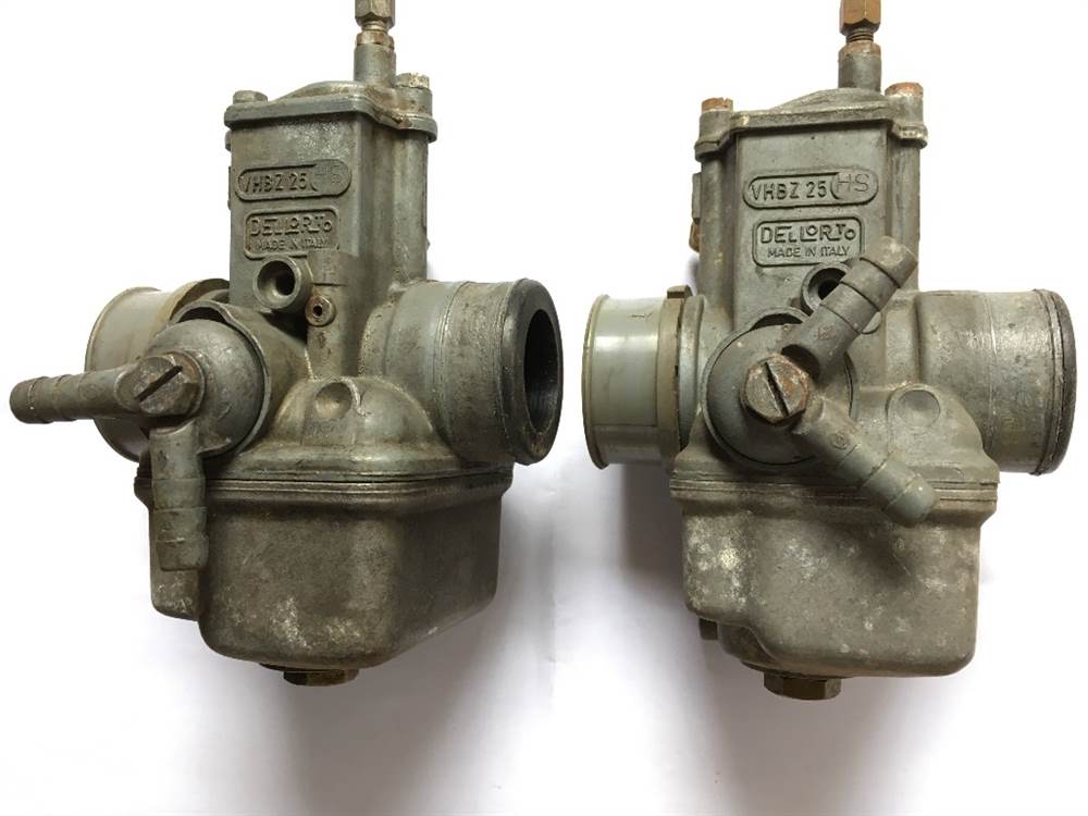 Carburatori Dell'Orto VHBZ 25 HS destro e sinistro