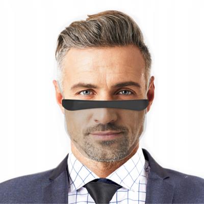 Visiera trasparente naso e bocca