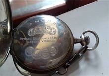 Foto 5 Ancre Spiral Breguet-15 argento carica manuale funzionante, unico proprietario
