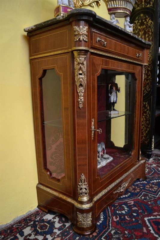 Servante-credenza a vetrina stile Napoleone III - Foto 4