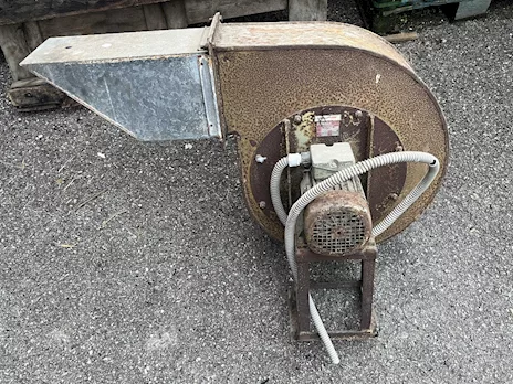 Girante e motore da 0,75 HP per impianto aspirazione