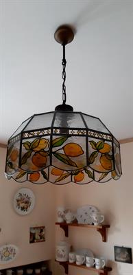 Lampadario artigianale filo di